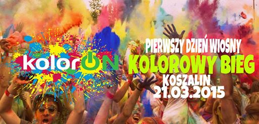 Kolorowy Bieg z proszkami HOLI w Koszalinie